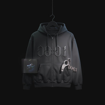 Pack Hoodie Zippé 00:01